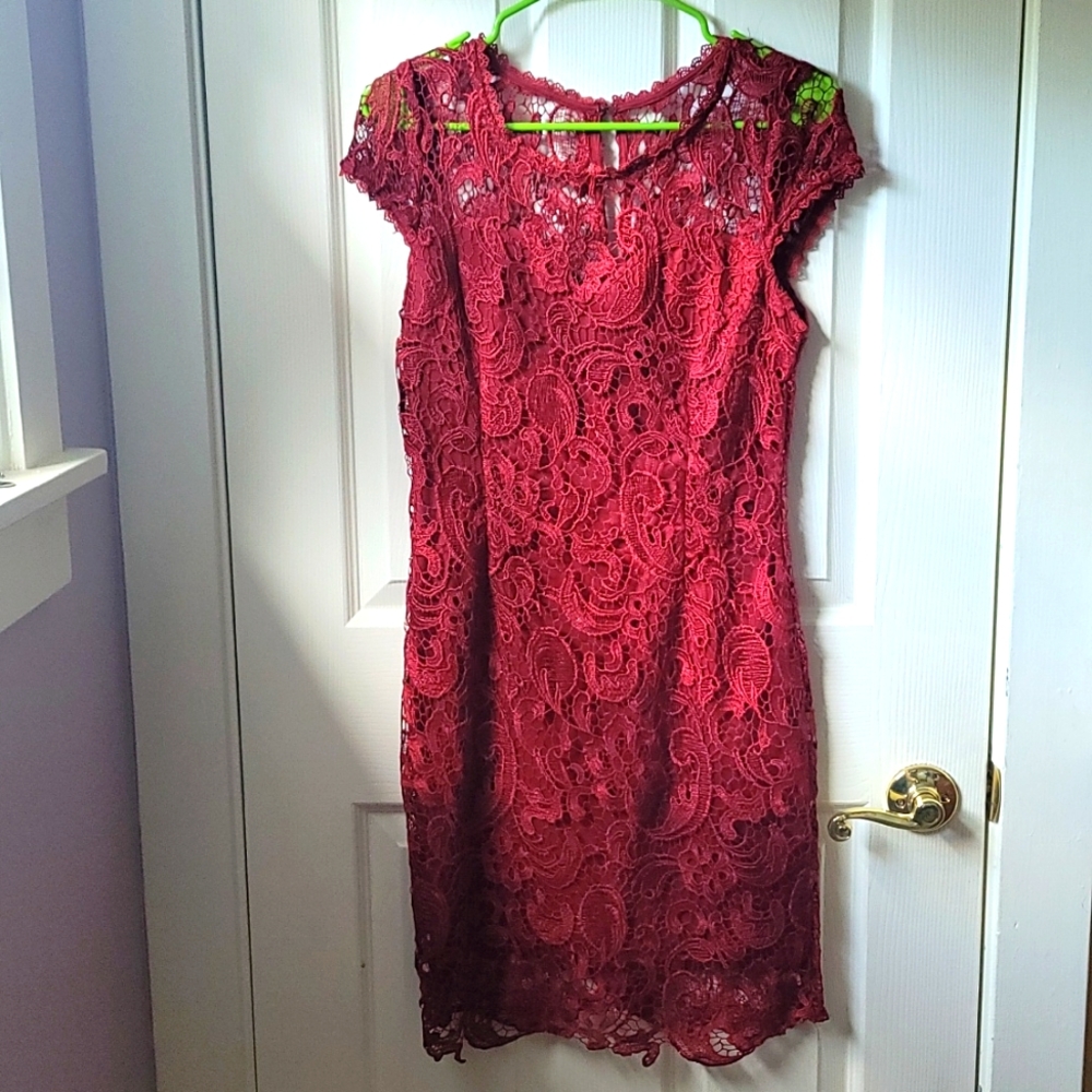 Red dress